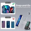 AOGUERBE Magnetic Power Bank, 10000mAh Foldable Wireless Portable Charger with USB-C Cable LED Display, for Mag-Safe Battery Pack 22.5W PD Fast Charging for iPhone 16/15/14/13/12 Pro/Pro Max/Plus/Mini - Image 5