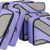 BAGAIL 6 Set Packing Cubes,Travel Luggage Packing Organizers(6Set Lavender) - Image 4