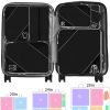 Compression Packing Cubes for Travel, 6 Set Packing Cubes for Travel Essentials, Ultralight Suitcase Organiser Bags Set for Travel, Expandable Luggage Travel Bags for Carry-on Luggage Suitcase (Black) - Image 6