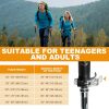 COVACURE Trekking Poles - Collapsible Walking Sticks for Hiking, Lightweight & Foldable Hiking Sticks for Travel, Essential Trekking Gear for Men and Women in Snow or on Trails - Image 4