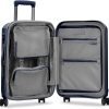 Pagosa Indestructible Hardshell Expandable Spinner Luggage, Navy, 2 Piece Set - Image 4
