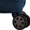 Pagosa Indestructible Hardshell Expandable Spinner Luggage, Navy, 2 Piece Set - Image 7