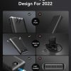 VRURC Portable Charger 20000mAh, Fast Charging Power Bank USB C,4 Output 2 Input Charging Bank Equipped with LED Display,Built-in Wall Plug and Cables,Cell Phone Replacement Battery,Black - Image 5